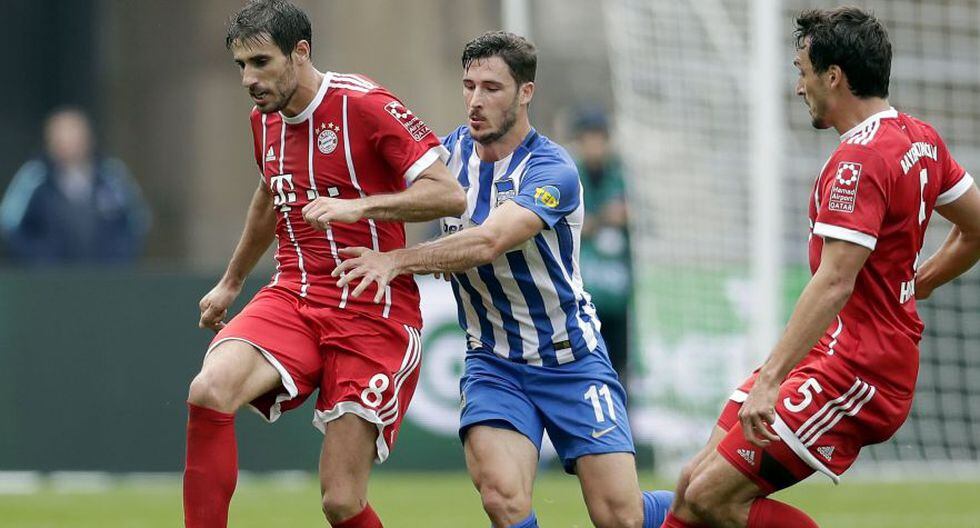 Alemania: Bayern Munich igualó 2-2 con el Hertha Berlin ...