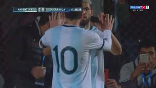 ¡Está en todas partes! El doblete de Messi para el 2-0 de Argentina ante Nicaragua [VIDEO]
