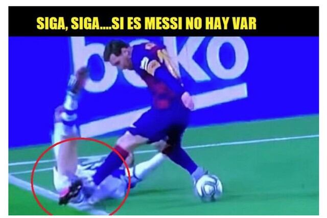 Barcelona vs. Real Sociedad: mira los mejores memes del triunfo 'azulgrana' por la jornada 27 de LaLiga. (Foto: Facebook)