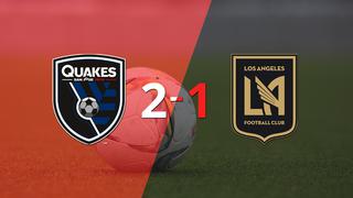 San José Earthquakes consiguió una victoria en casa por 2 a 1 ante Los Angeles FC