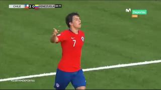 ¡Sorpresa en San Marcos! Tapia marcó el 3-0 de Chile ante Venezuela por el Sudamericano Sub 17 [VIDEO]