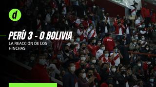Perú 3 - 0 Bolivia: Así reaccionaron los hinchas ante la victoria de Perú