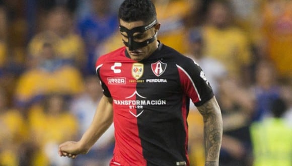 Anderson Santamaría cumple su cuarta temporada con Atlas. (Foto: AFP)
