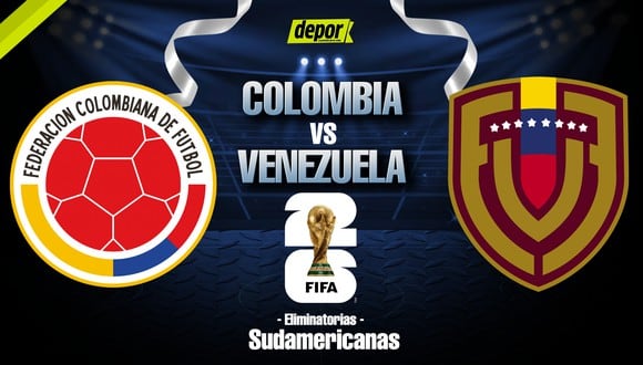 Conoce aquí los horarios y canales de transmisión por el juego de Colombia vs. Venezuela (Foto: Depor)
