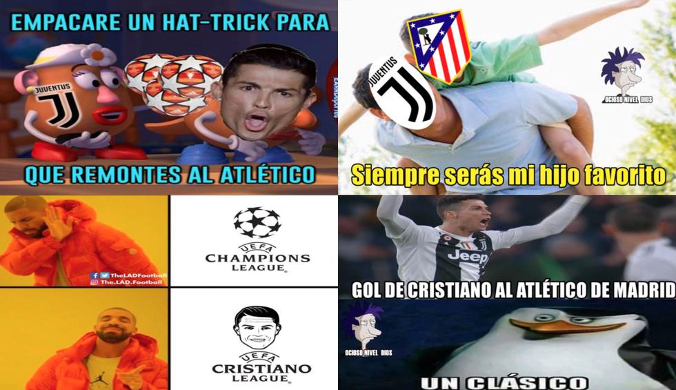 ¡Cristiano es el centro de todo! Los mejores memes del Juventus-Atlético por la Champions League [FOTOS]