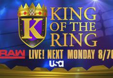 ¡A buscar la corona! La WWE anunció que el torneo King of the Ring regresará la próxima semana a Raw [VIDEO]
