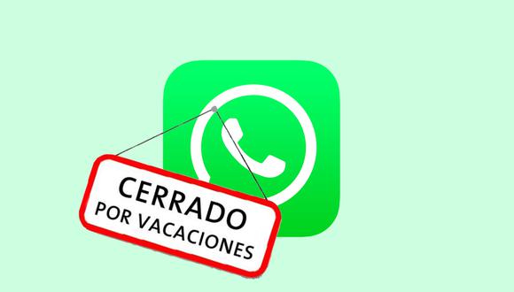 ¿Quieres activar el "modo vacaciones" en WhatsApp? Usa este sencillo truco ahora mismo. (Foto: WhatsApp)