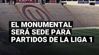 Confirmado: en la fase 2 de la Liga 1 se contará con el Estadio Monumental