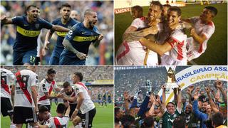 A puertas de la edición 2019: el 'Top 20' de la tabla histórica de la Copa Libertadores [FOTOS]