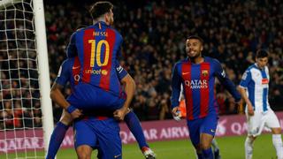 Con Messi espléndido: Barcelona ganó 4-1 a Espanyol por Liga Santander