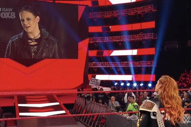 Shayna Baszler y Becky Lynch tuvieron una discusión. (Foto: WWE)