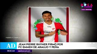 Jean Pierre Rhyner llegó al FC Emmen y será compañero de Araujo y Peña