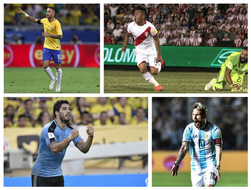 El promedio de gol por partido de las mejores figuras latinoamericanas. (Fotos: Getty Images)