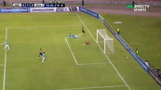 Hideyoshi Arakaki estuvo a punto de abrir el marcador ante U. Católica por la Copa Sudamericana [VIDEO]