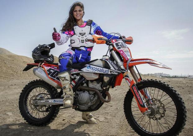 Gianna Velarde compitió en el Dakar 2019. (Difusión)