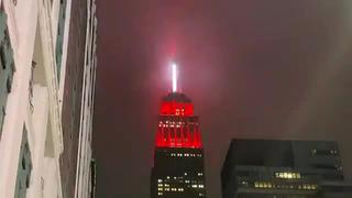De Nueva York para el mundo: el homenaje del Empire State al personal médico que combate al Covid-19 [VIDEO]