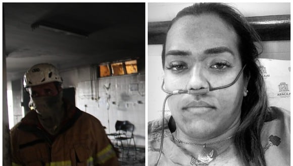 Dimitria Aragão es una enfermera brasileña que arriesgó para salvar a 5 pacientes de un incendio en hospital. (Foto: Instagram | dimitriaaragao)