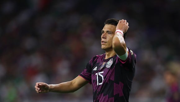 Héctor Moreno se lesionó con México durante su participación en la Copa Oro 2021 (Foto: Getty Images)