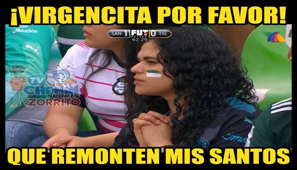 Los memes tras la eliminación de Tigres ante Santos en la Liguilla Liga MX (Foto: Facebook).