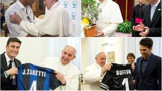 A propósito de Gianluca Lapadula: los encuentros del Papa Francisco con otros futbolistas en el Vaticano