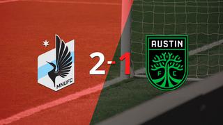 Victoria de Minnesota United sobre Austin FC por 2-1