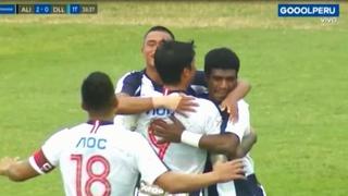 Lo celebran en el City: Aguilar marcó su segundo gol con Alianza Lima en el partido contra Llacuabamba [VIDEO]