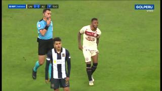Lamento crema: Quintero salió lesionado en los primeros minutos del ‘U’ vs. Alianza Lima [VIDEO]