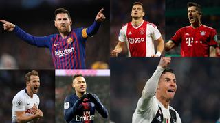 ¡Messi es el amo y señor! Así va la tabla de goleadores de la Champions League 2018-19 [FOTOS]