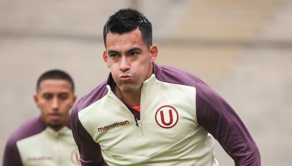 Iván Santillán estuvo cerca de anotar en el Universitario vs. Cienciano. (Foto: Universitario de Deportes)