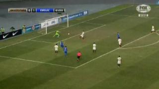 Universitario: error garrafal de Rodrigo Cuba permitió segundo gol de Emelec