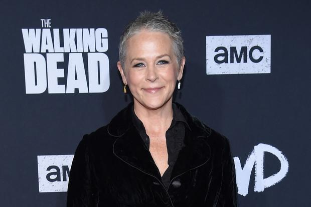 Melissa McBride attends the premiere of season 10 of 'The Walking Dead' at the Chinese Theater in Hollywood, California, on September 23, 2019 (Photo: Lisa O'Connor / AFP)