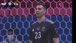 “¿Estás nervioso?”: la presión de Emiliano Martínez en los penales del Argentina vs. Colombia [VIDEO]