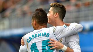 Con doblete de Cristiano Ronaldo: Real Madrid venció 2-1 a Eibar en Ipurúa por la fecha 28 de Liga Santander