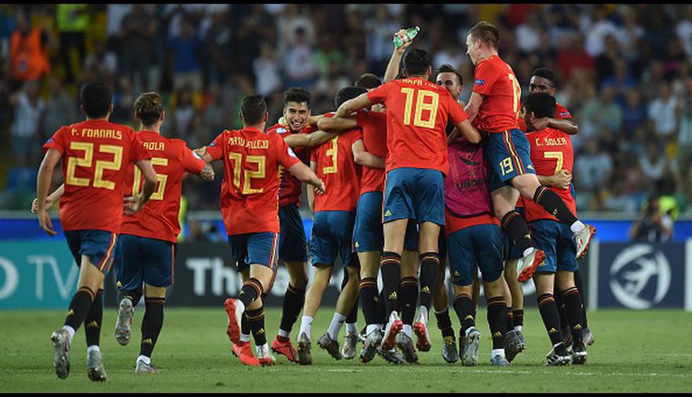 España, pentacampeona del Europeo Sub 21 tras vencer 2-1 a Alemania (Getty)