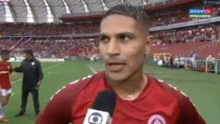 "Amo el fútbol": la emoción de Paolo Guerrero tras anotar gol en su regreso a las canchas con Inter [VIDEO]