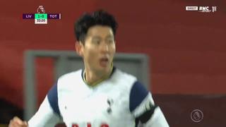 Contragolpe letal: la gran definición de Son Heung-Min para el 1-1 de Tottenham ante Liverpool [VIDEO]