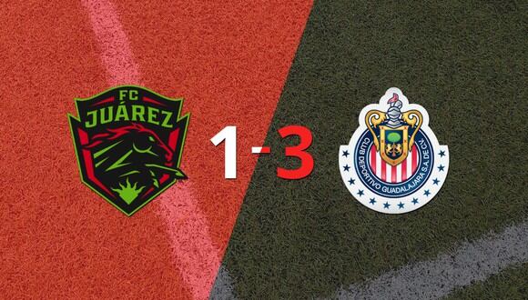 Chivas venció en su casa a FC Juárez por 3-1
