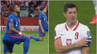 Respeto: polémico gesto de Lewandowski ante los silbidos durante el Inglaterra vs. Polonia [VIDEO]