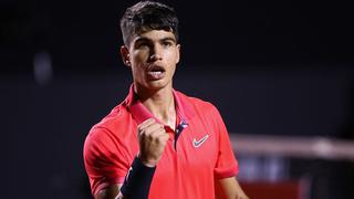 Carlos Alcaraz, la joya de 16 años del tenis español: “Es increíble poder ganar un partido en un ATP 500” 