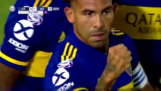 ‘Cantálo, cantálo’: ‘Carlitos’ Tévez anotó el 1-0 en el Boca-Central por Superliga Argentina [VIDEO]
