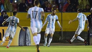 Lionel Messi puso el tercero para Argentina en Quito con un golazo de zurda [VIDEO]