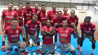 Selección peruana de futsal llegó a Asunción para disputar la Copa América Paraguay 2022