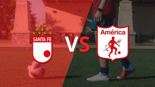 Ya juegan en el Campín, Santa Fe vs América de Cali