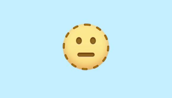 ¿Sabes qué significa el emoji de la carita con líneas punteadas en WhatsApp? (Foto: Unicode)