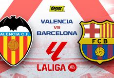 Vía DSPORTS, Barcelona vs Valencia EN VIVO: link para ver DAZN y Fútbol Libre TV