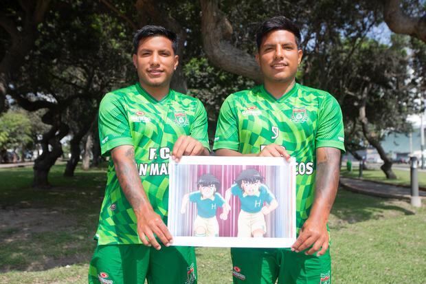 Lima, 24 de Noviembre del 2023.

Fabio y José Rojas, jugadores de FC San Marcos, conocidos como los hermanos Korioto.

Fotos: Violeta Ayasta/ @photo.gec
