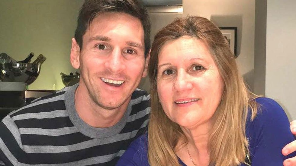 Lionel Messi y Celia María Cuccittini. (Foto: Instagram)