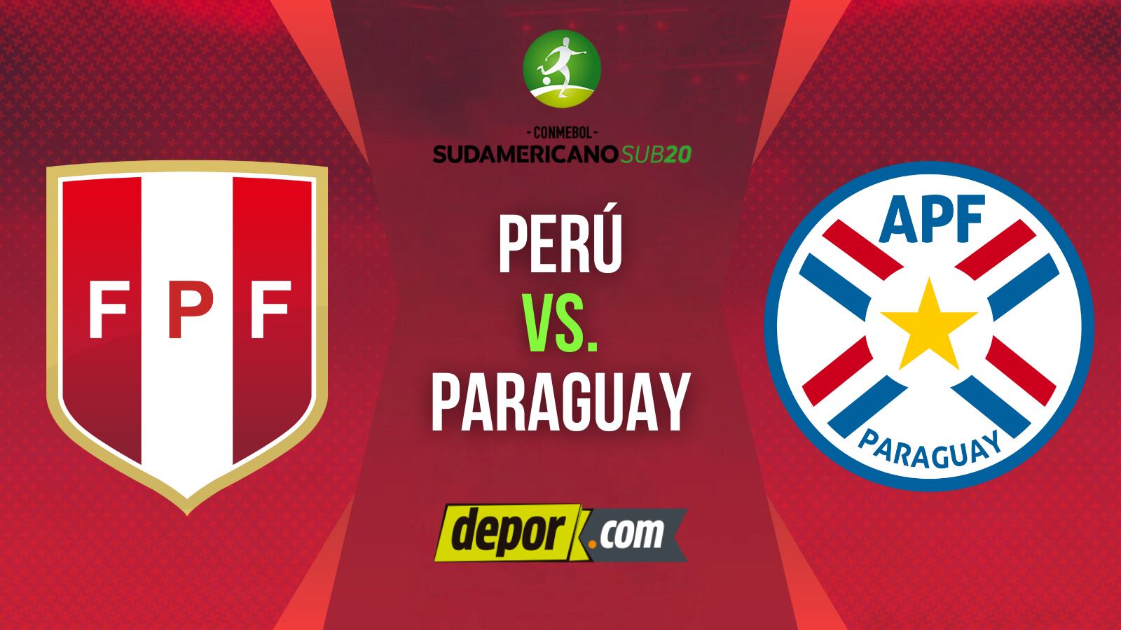 Perú vs. Paraguay: fecha, horarios y canales de TV para ver el partido por la jornada 2 del Sudamericano Sub 20 | FUTBOL-PERUANO