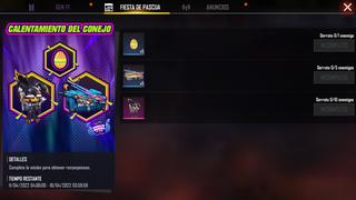 Free Fire está regalando estos artículos exclusivos por solo moverte en el mapa