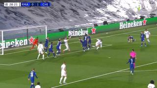 ¡En el área, en su hábitat! Benzema marcó el 1-1 del Real Madrid vs. Chelsea [VIDEO]